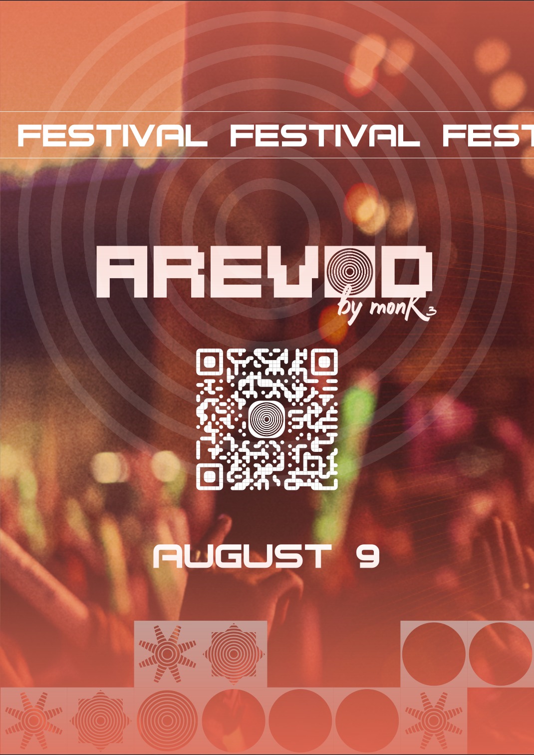 Festival Arevod 'August 9' save-the-date story graphic