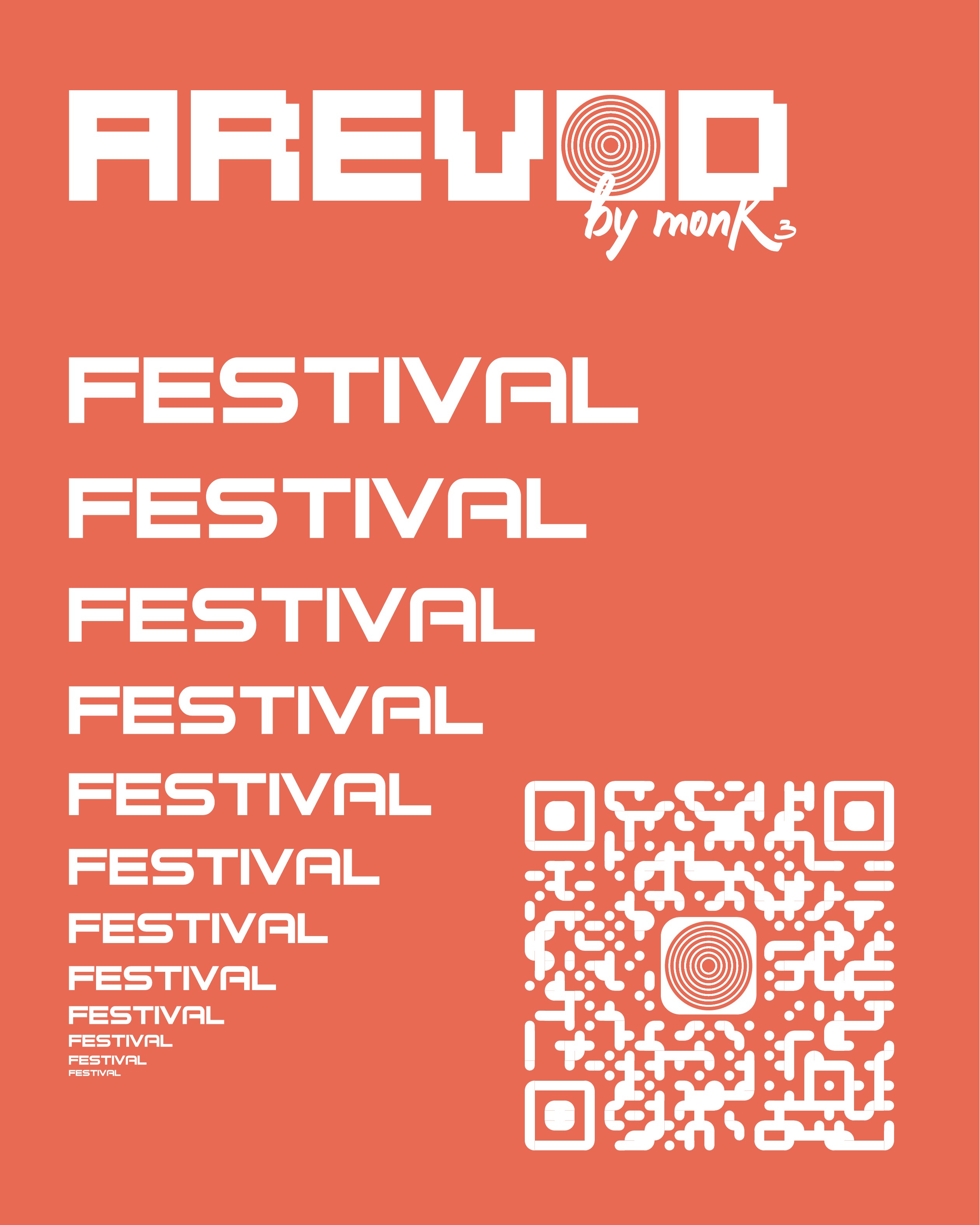 AREVOD by monK wordmark and logo lockup