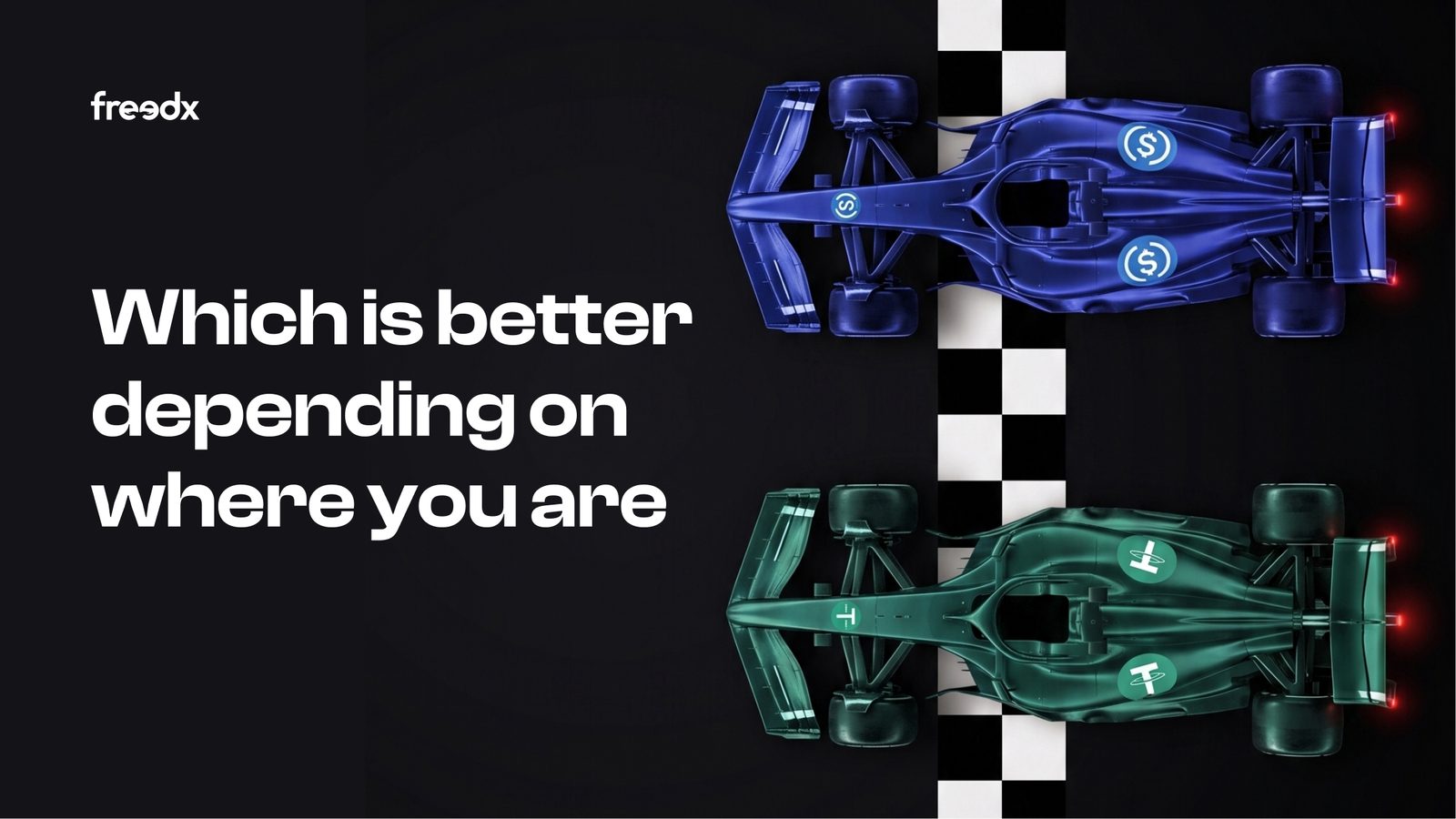 Which stablecoin is better, F1 livery blog banner