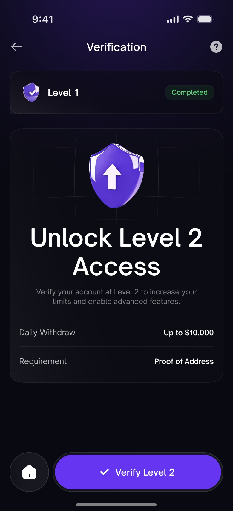 Freedx unlock Level 2 access screen