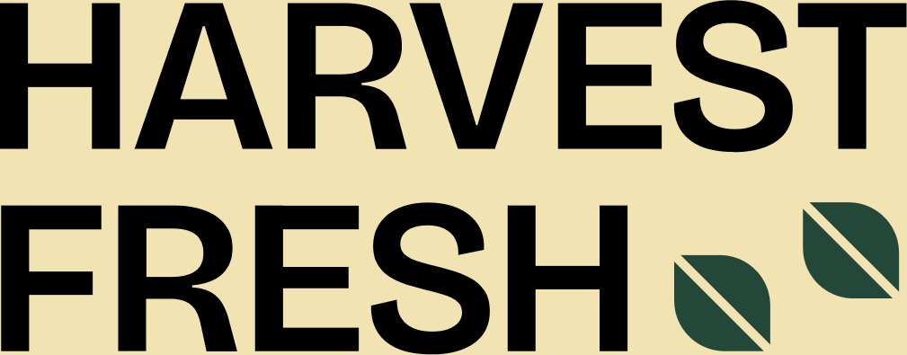 Harvest Fresh wordmark in black