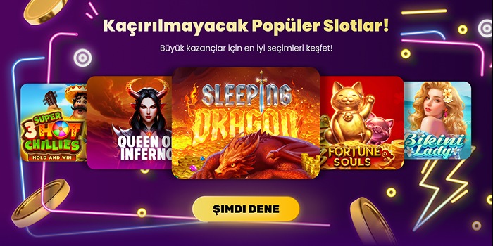 Luks Casino popular slots promo banner, alternate set