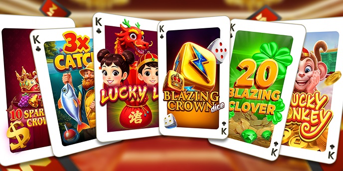 1King Casino slot game preview cards — set 2