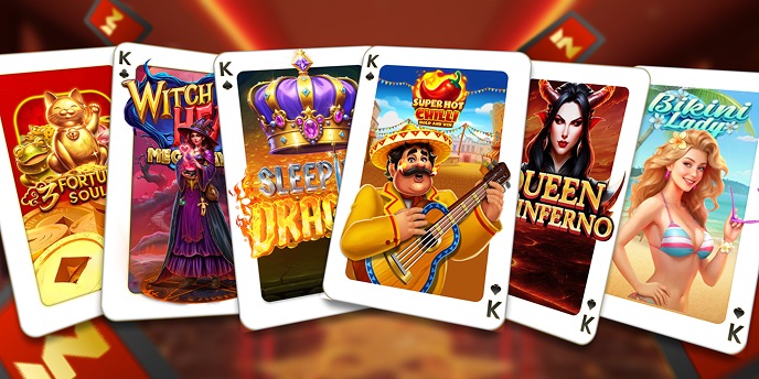 1King Casino slot game preview cards — set 3
