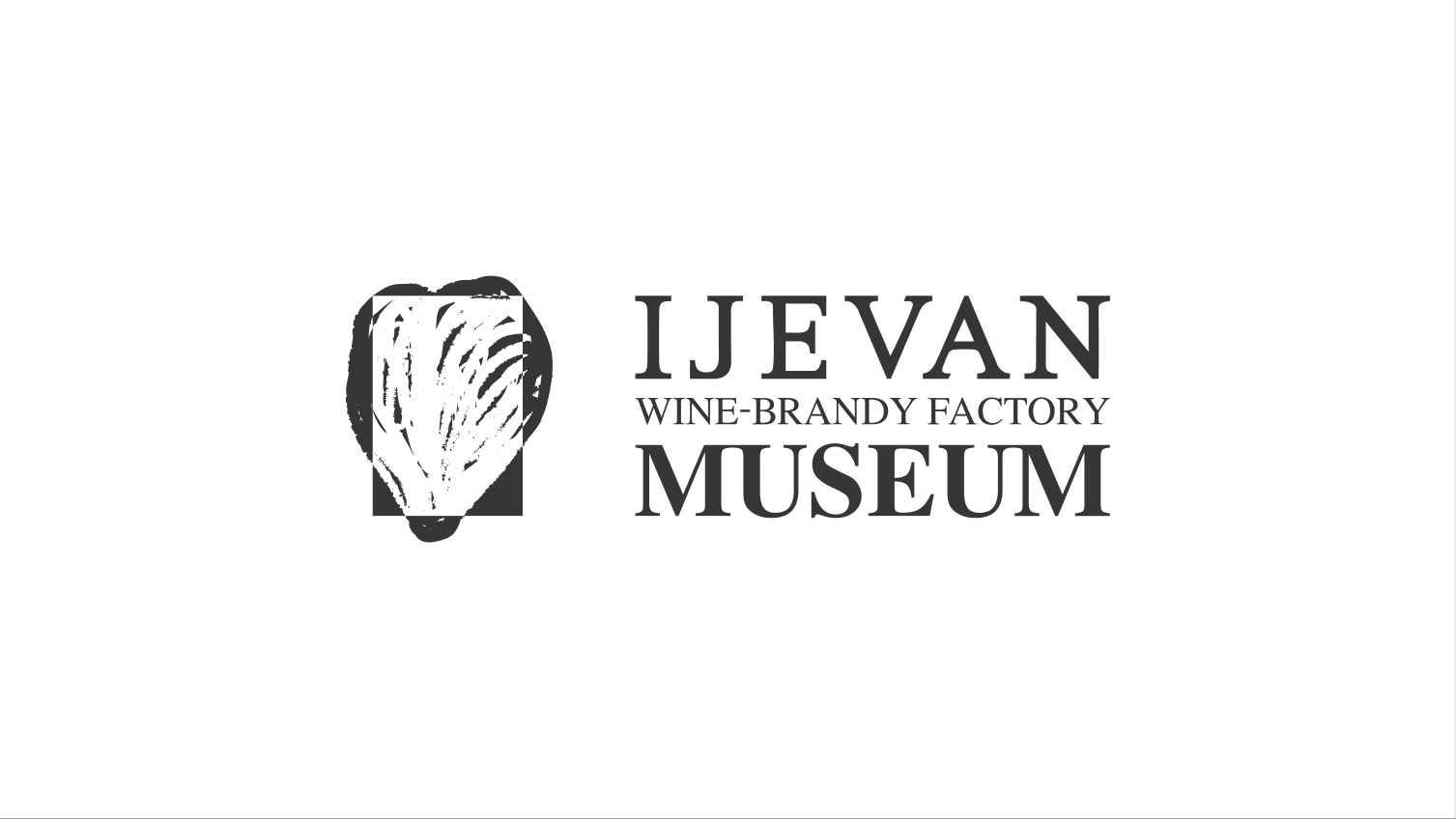Ijevan Museum logo lockup on white background